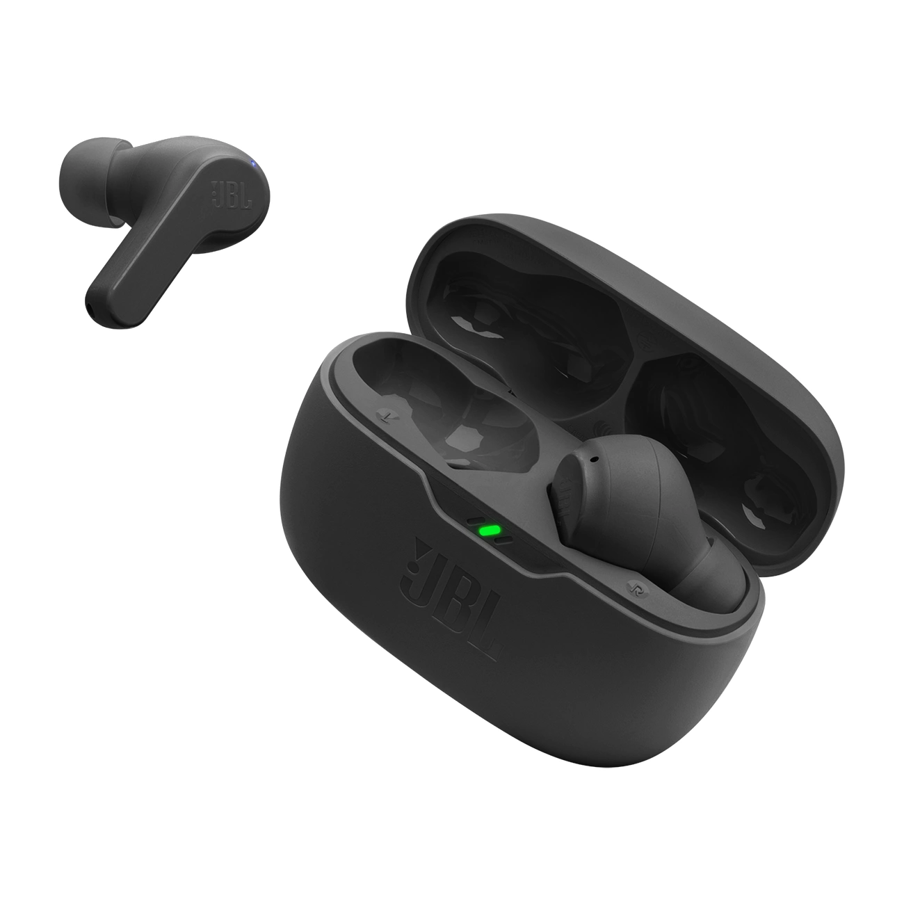 JBL Wave Beam belaidės ausinės į ausį Bluetooth 5.2 IP54 IPX2 – juodos - Image 6