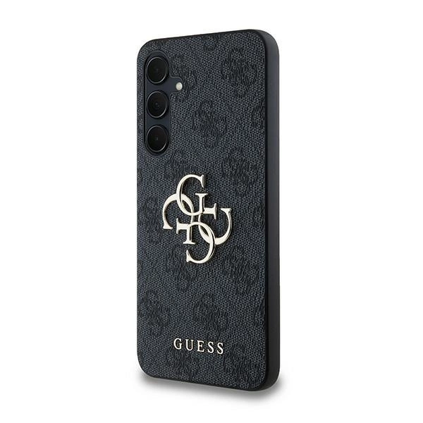 Guess 4G Didelis metalinis logotipas dėklas Samsung Galaxy A35 – juodas - Image 2