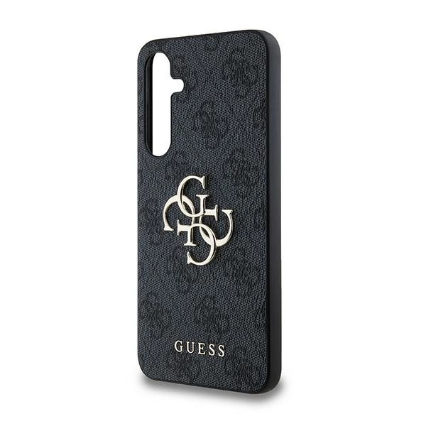 Guess 4G Didelis metalinis logotipas dėklas Samsung Galaxy A35 – juodas - Image 6