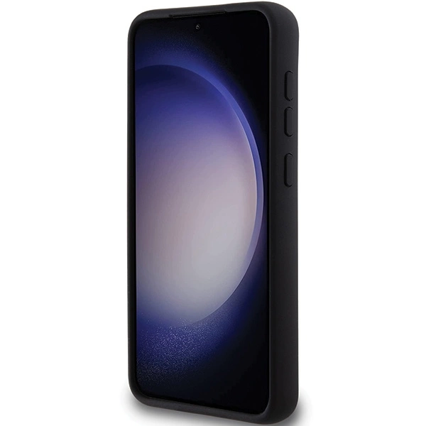 Karl Lagerfeld Silikoninis Choupette Metalinis smeigtukas dėklas Samsung Galaxy S24+ – juodas - Image 5