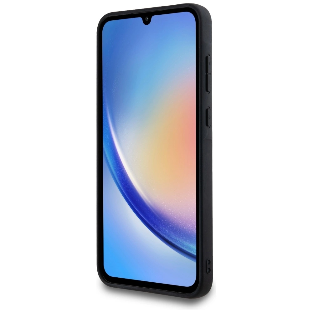 Karl Lagerfeld Saffiano Karl & Choupette smeigtukas dėklas Samsung Galaxy A35 – juodas - Image 5