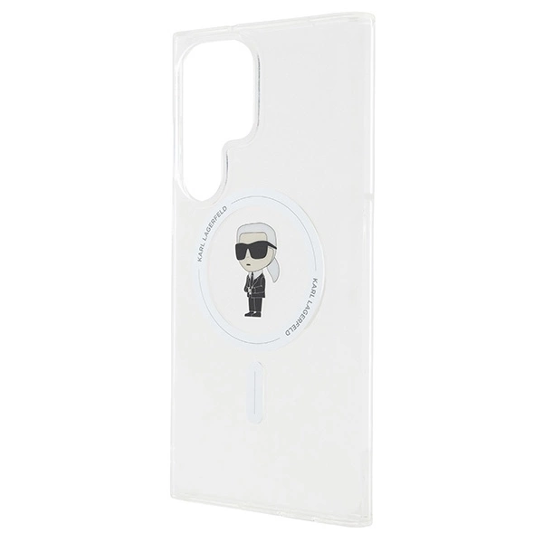 Karl Lagerfeld IML Ikonik MagSafe dėklas Samsung Galaxy S24 Ultra – skaidrus - Image 6