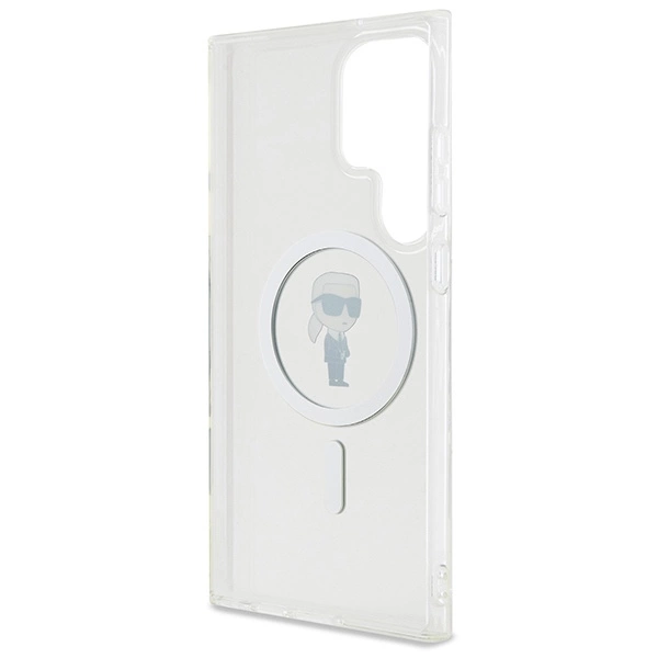 Karl Lagerfeld IML Ikonik MagSafe dėklas Samsung Galaxy S24 Ultra – skaidrus - Image 7