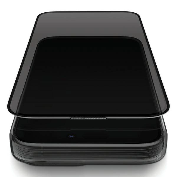 Uniq Optix Privatumo grūdintas stiklas iPhone 15 Pro su aplikatoriumi - Image 4