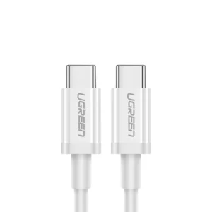 Ugreen US264 60518 USB-C / USB-C PD QC AFC Cable 1m - White