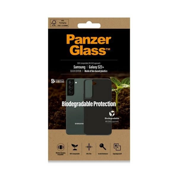 PanzerGlass Biodegradable dėklas Samsung Galaxy S22+ – juodas - Image 2