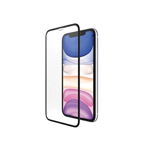 PanzerGlass E2E Super+ grūdintas stiklas, skirtas iPhone XR / 11 – su juodu rėmeliu - Image 3