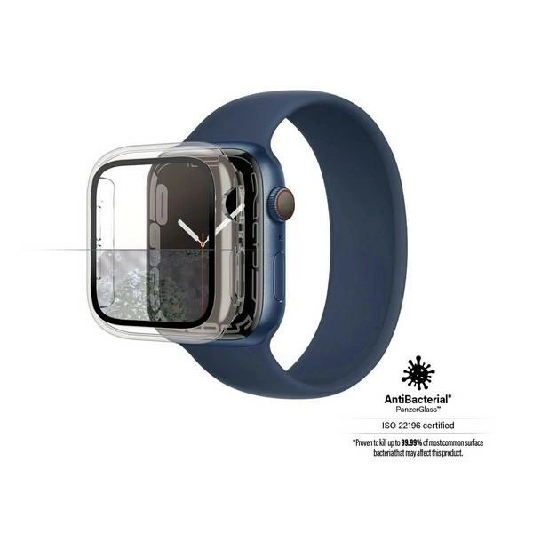 PanzerGlass Full Body dėklas, skirtas Apple Watch 7/8 45mm – permatomas - Image 2