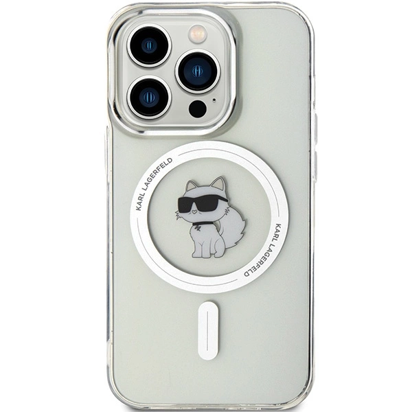 Karl Lagerfeld IML Choupette MagSafe dėklas skirtas iPhone 13 Pro Max – permatomas - Image 3