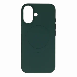 Liquid Silicone Case MagSafe for iPhone 16 - dark green