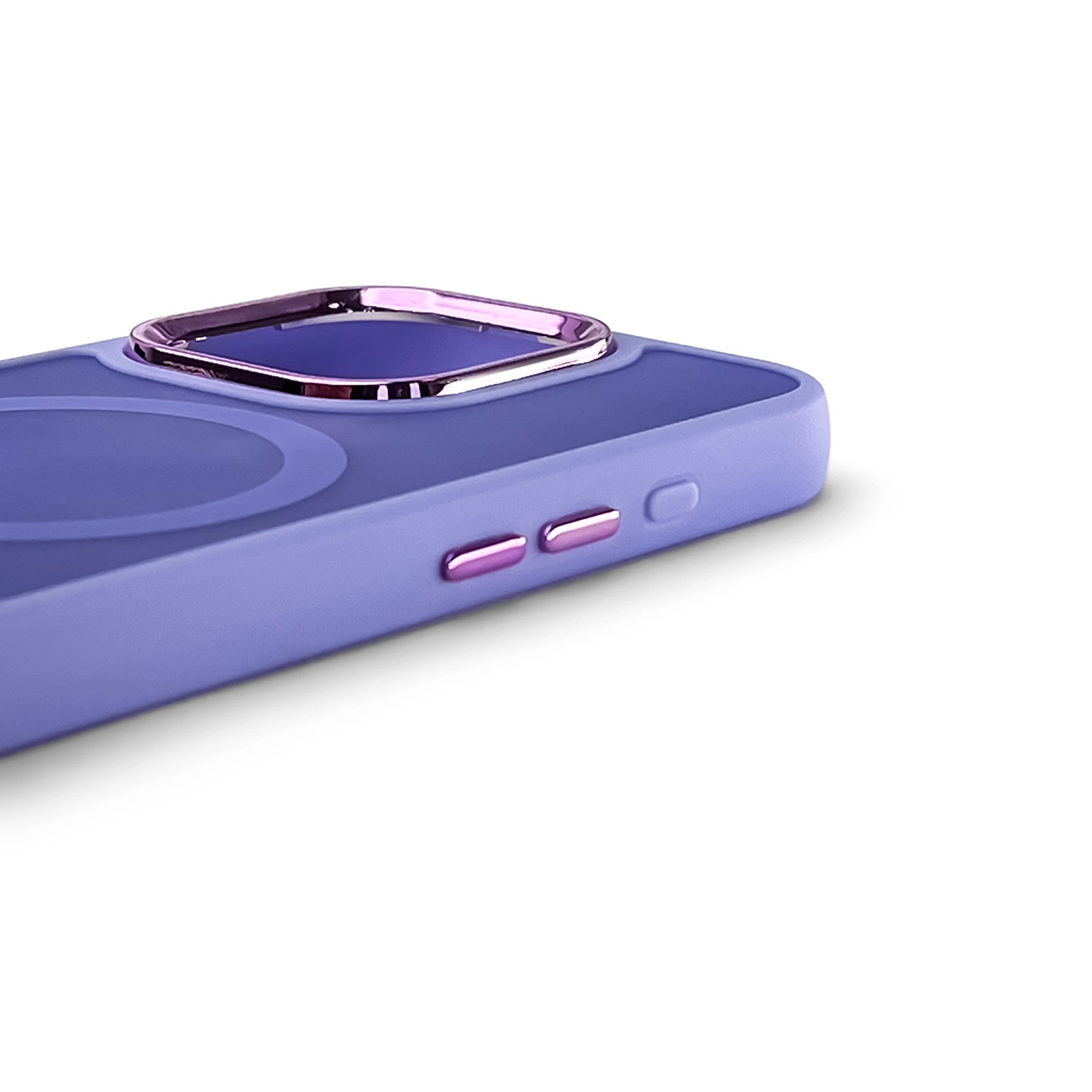 Magnetic Collection MagSafe dėklas iPhone 16 Pro Max - violetinis - Image 4