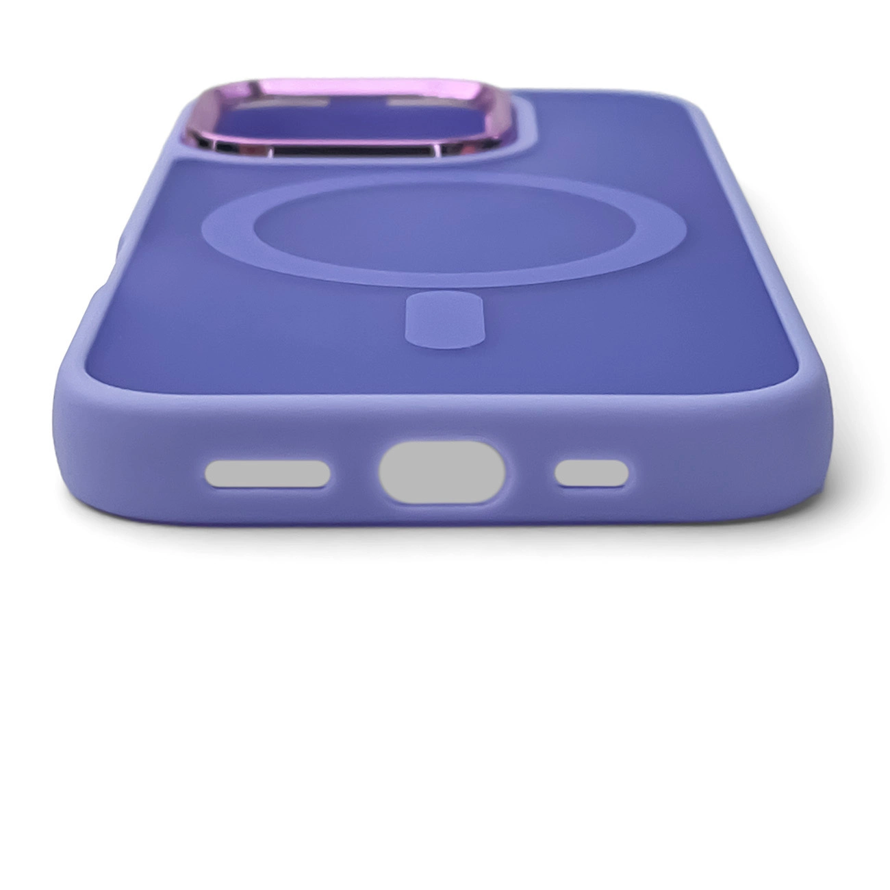 Magnetic Collection MagSafe dėklas iPhone 16 Pro Max - violetinis - Image 5