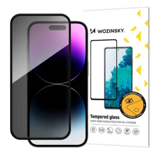 Wozinsky Privacy Glass tempered glass with anti-spy filter for iPhone 16 Plus