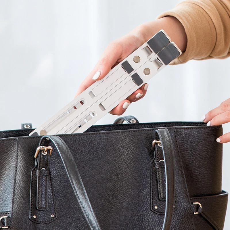 Tech-Protect Alustand universalus nešiojamojo kompiuterio stovas - tamsiai pilkas - Image 7