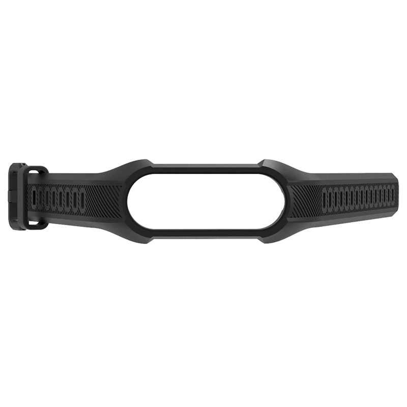 Tech-Protect Armor dirželis Xiaomi Mi Smart Band 5 / 6 / 6 NFC - juodas ir raudonas - Image 5