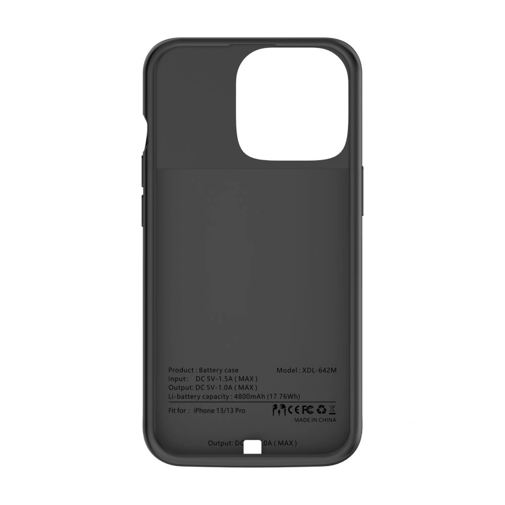 Tech-Protect PowerCase dėklas iPhone 13 / 13 Pro su 4800mAh powerbank - juodas - Image 9