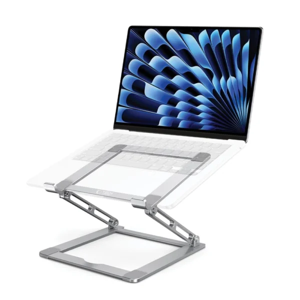 Tech-Protect ULS400 universalus sulankstomas stovas nešiojamiesiems kompiuteriams iki 17’’ - pilkas - Image 8