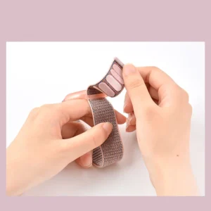 Tech-Protect Nylon Strap for Kids for Apple AirTag - Pink