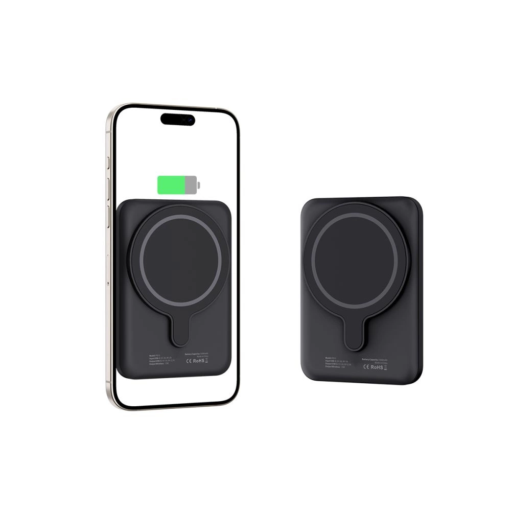 Tech-Protect LifeMag PB10 išorinė baterija su MagSafe 5000mAh 15W USB-C - juoda + USB-C laidas - Image 3