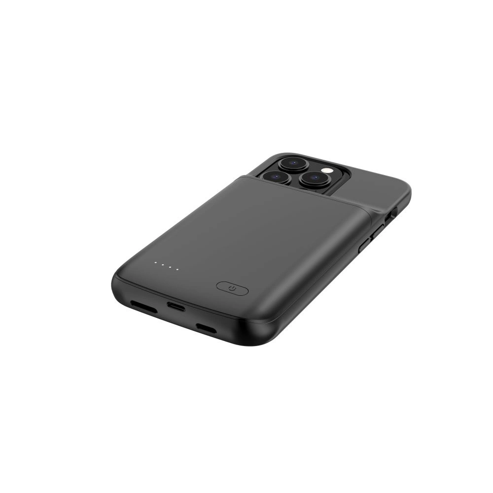 Tech-Protect PowerCase iPhone 14 / 14 Pro su 4800mAh išorine baterija - juodas - Image 8