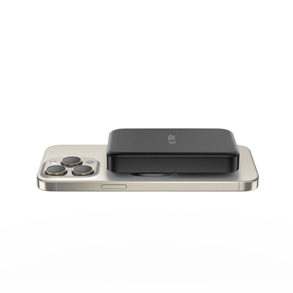 Tech-Protect LifeMag PB11 išorinė baterija su MagSafe 10000mAh 15W USB-C portu - juoda + USB-C kabelis - Image 3