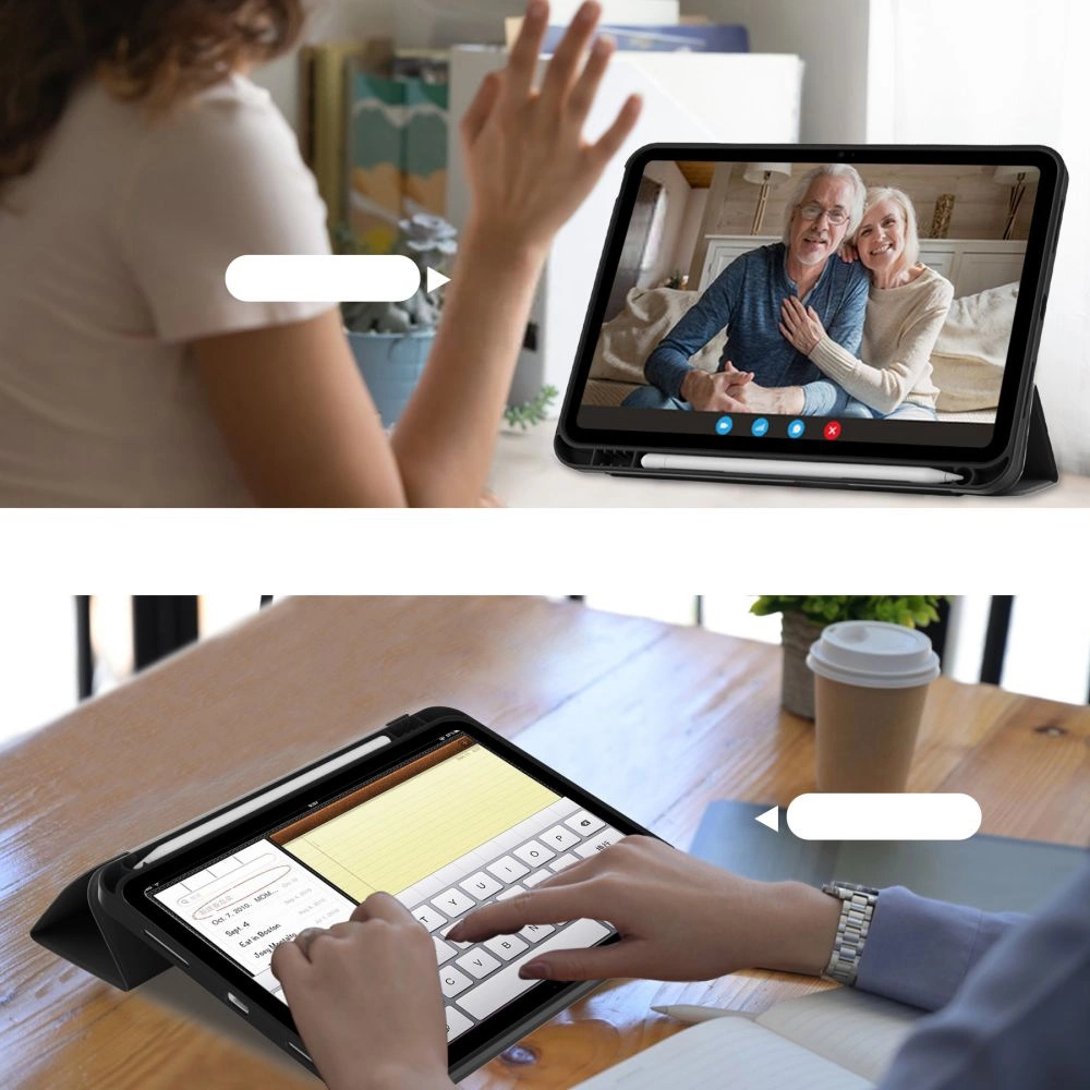 Tech-Protect SC Pen dėklas iPad 10.9” 2022 - juodas - Image 4