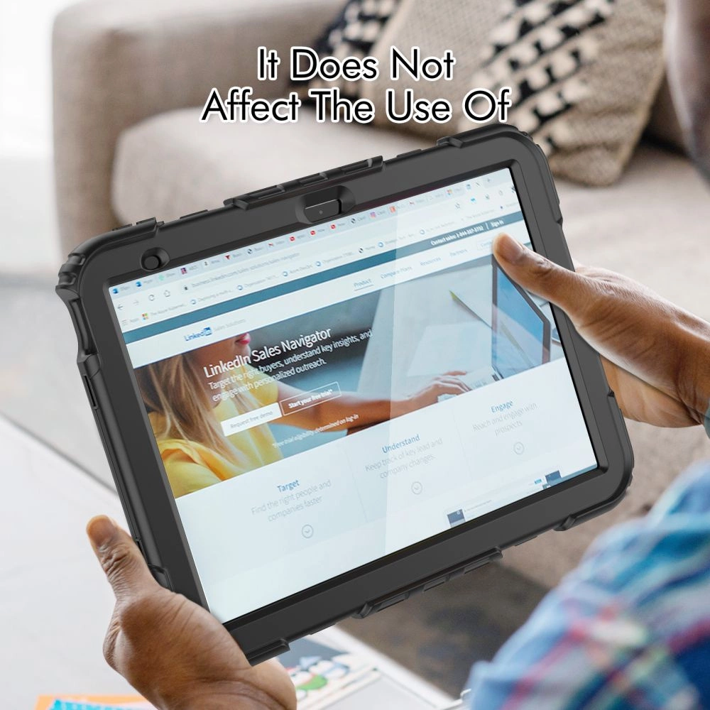 Tech-Protect Solid360 dėklas iPad 10.9” 2022 - juodas - Image 8