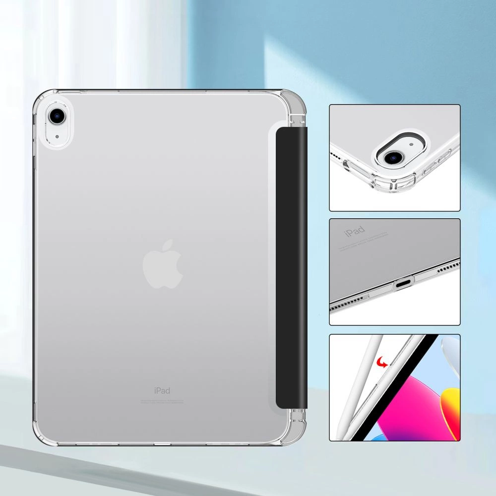 Tech-Protect SC Pen hibridinis dėklas iPad 10.9” 2022 - juodas - Image 4