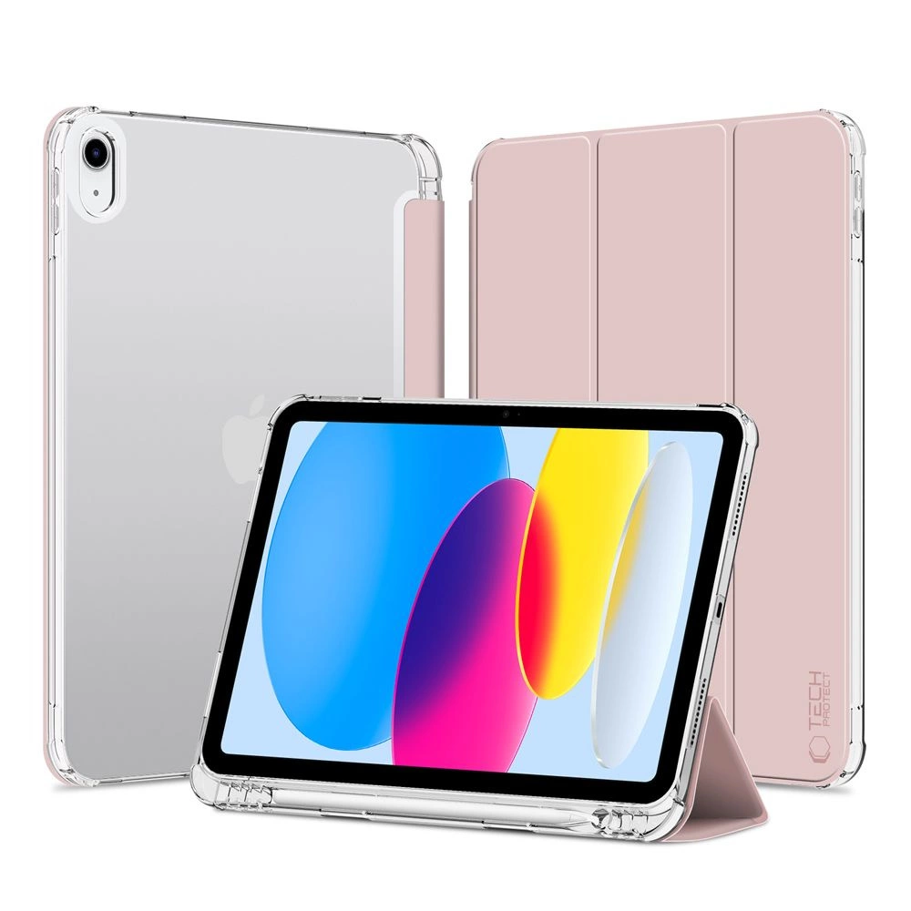 Tech-Protect SC Pen Hybrid Case for iPad 10.9" 2022 - Pink