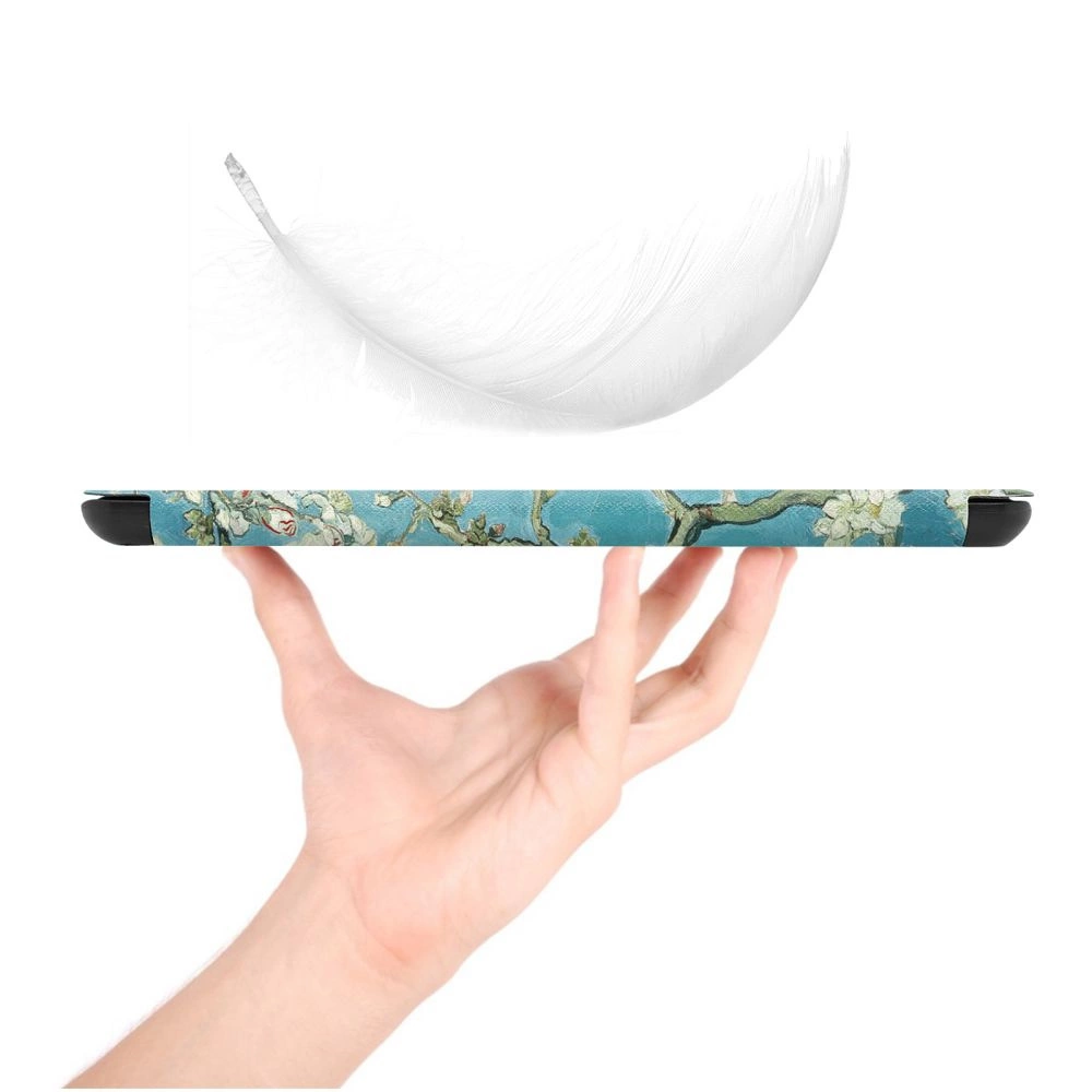 Tech-Protect SmartCase Kindle 11” 2022 - mėlynas su sakurų žiedais - Image 2