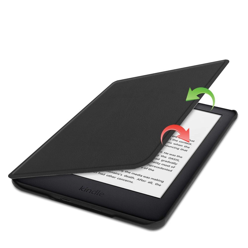 Tech-Protect SmartCase Kindle 11” 2022 - mėlynas su sakurų žiedais - Image 3
