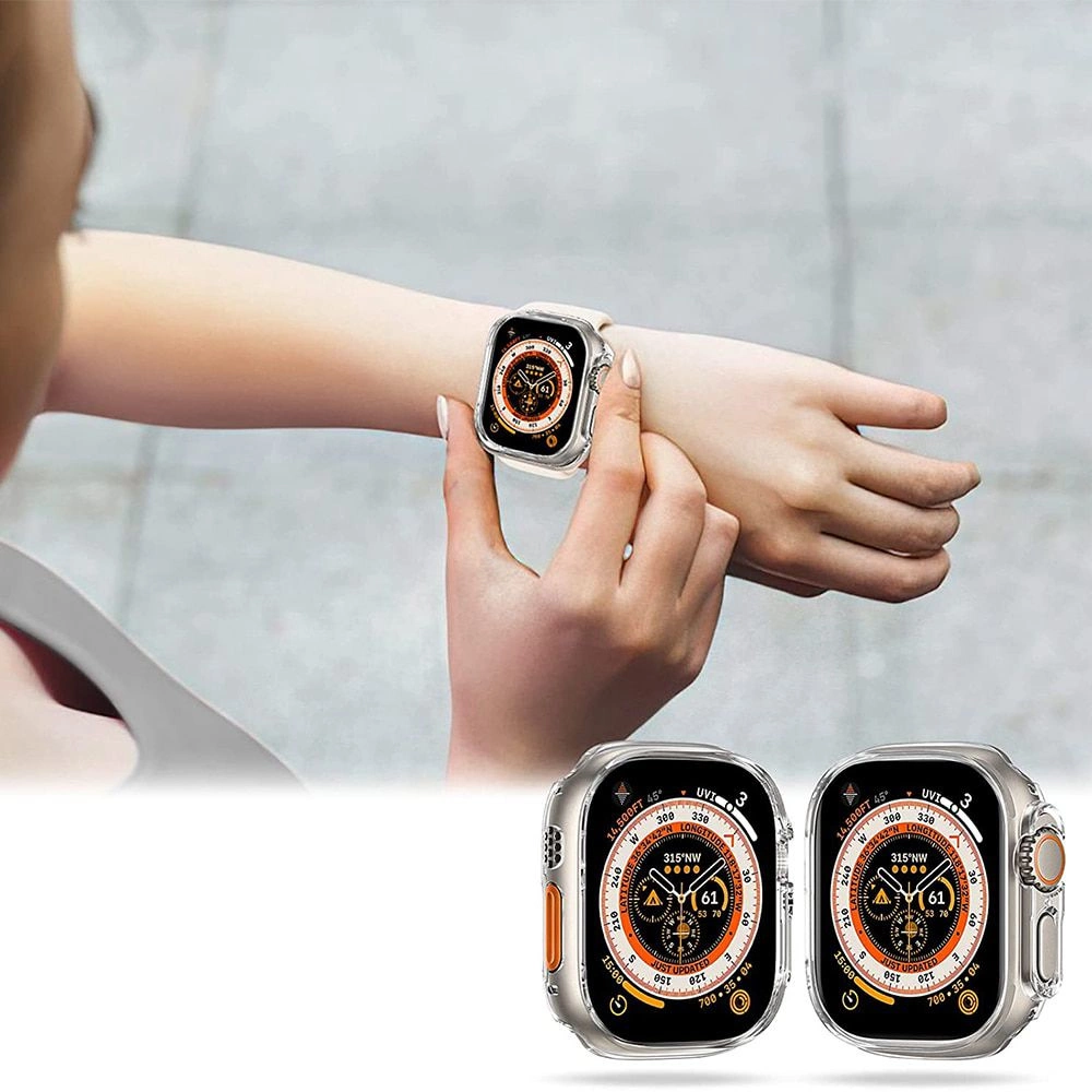 Tech-Protect Defense360 dėklas Apple Watch Ultra 1/2 (49 mm) - permatomas - Image 7