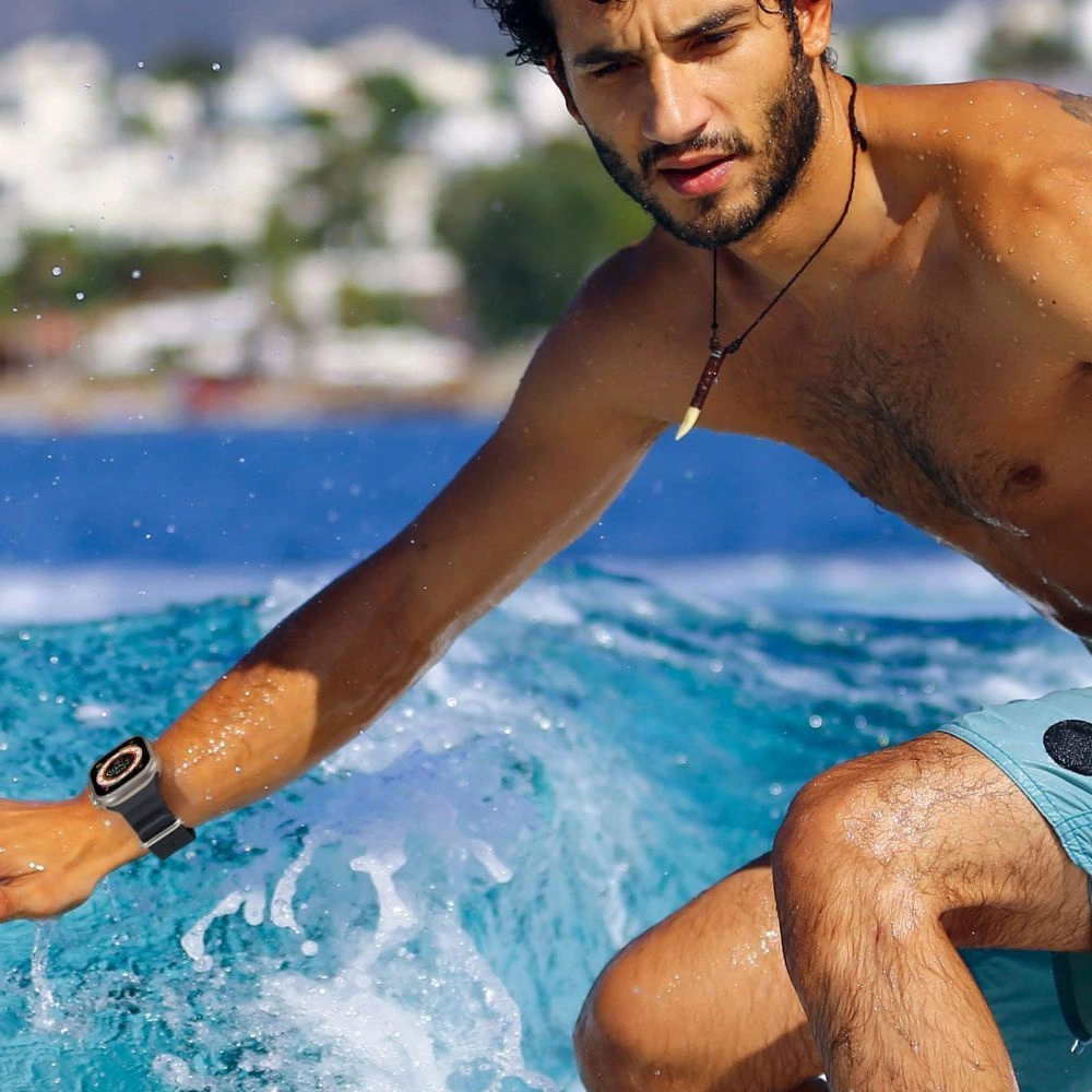 Tech-Protect IconBand Pro dirželis Apple Watch 4 / 5 / 6 / 7 / 8 / 9 / SE / Ultra 1 / 2 (42/44/45/49 mm) - smėlio spalvos - Image 2