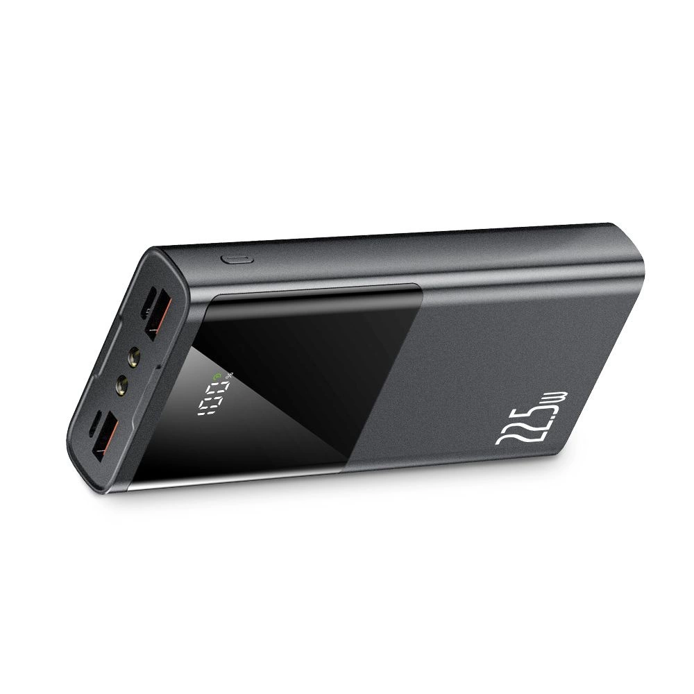 Powerbank Tech-Protect PB13 20000mAh 22.5W 2x USB-A / USB-C / Lightning su USB-C / USB-A kabeliu – pilkas - Image 2