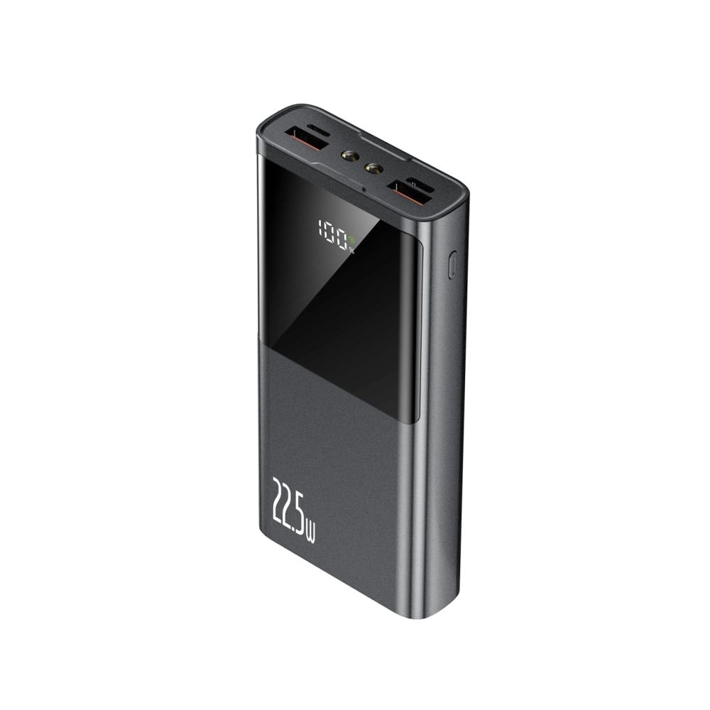 Powerbank Tech-Protect PB13 20000mAh 22.5W 2x USB-A / USB-C / Lightning su USB-C / USB-A kabeliu – pilkas - Image 4