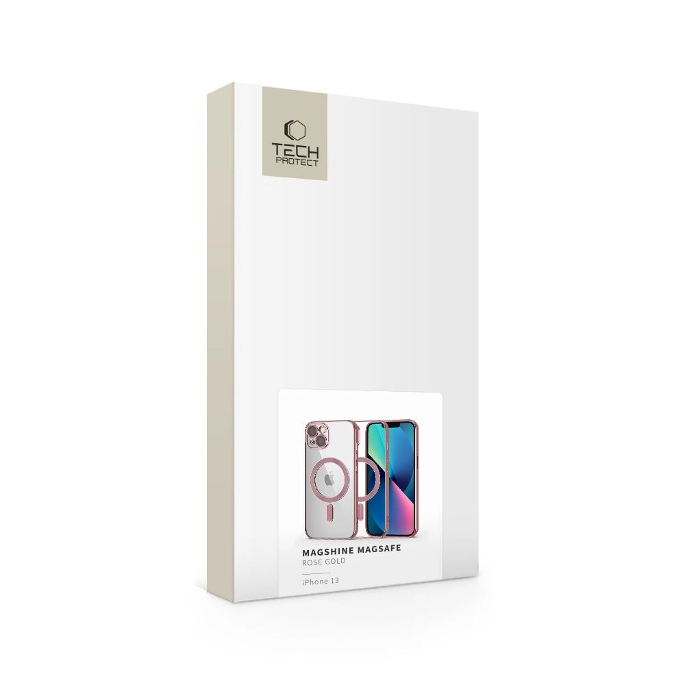 Tech-Protect MagShine Line MagSafe dėklas iPhone 13 – rožinis - Image 7