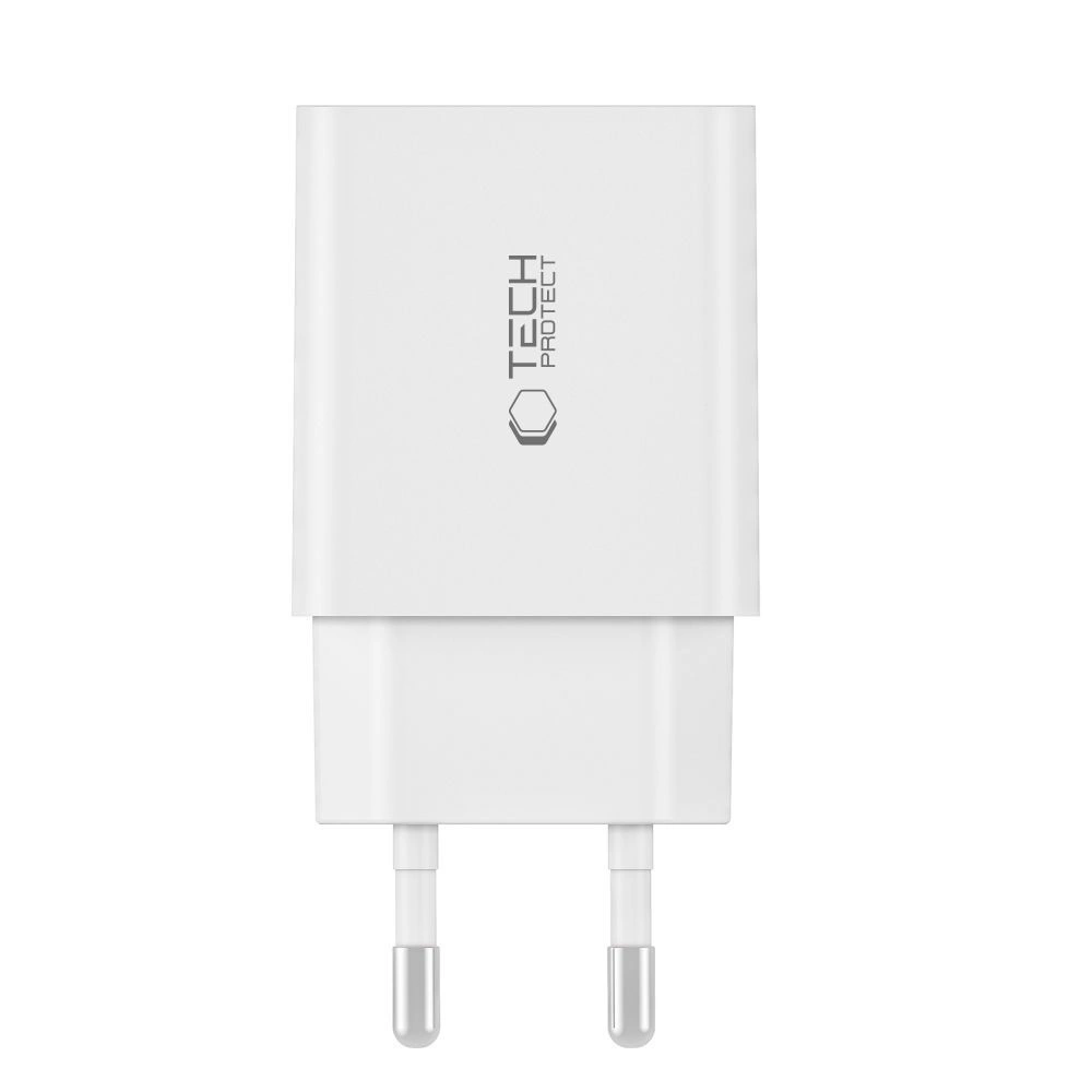 Tech-Protect NC30W įkroviklis USB-C PD 30W / USB-A QC 3.0 – juodas - Image 3