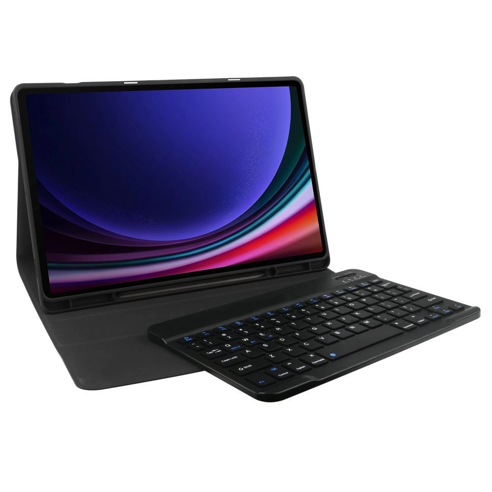 Tech-Protect SC Pen + klaviatūros dėklas Samsung Galaxy Tab S9 FE+ 12.4” X610 / X616B - juodas - Image 3