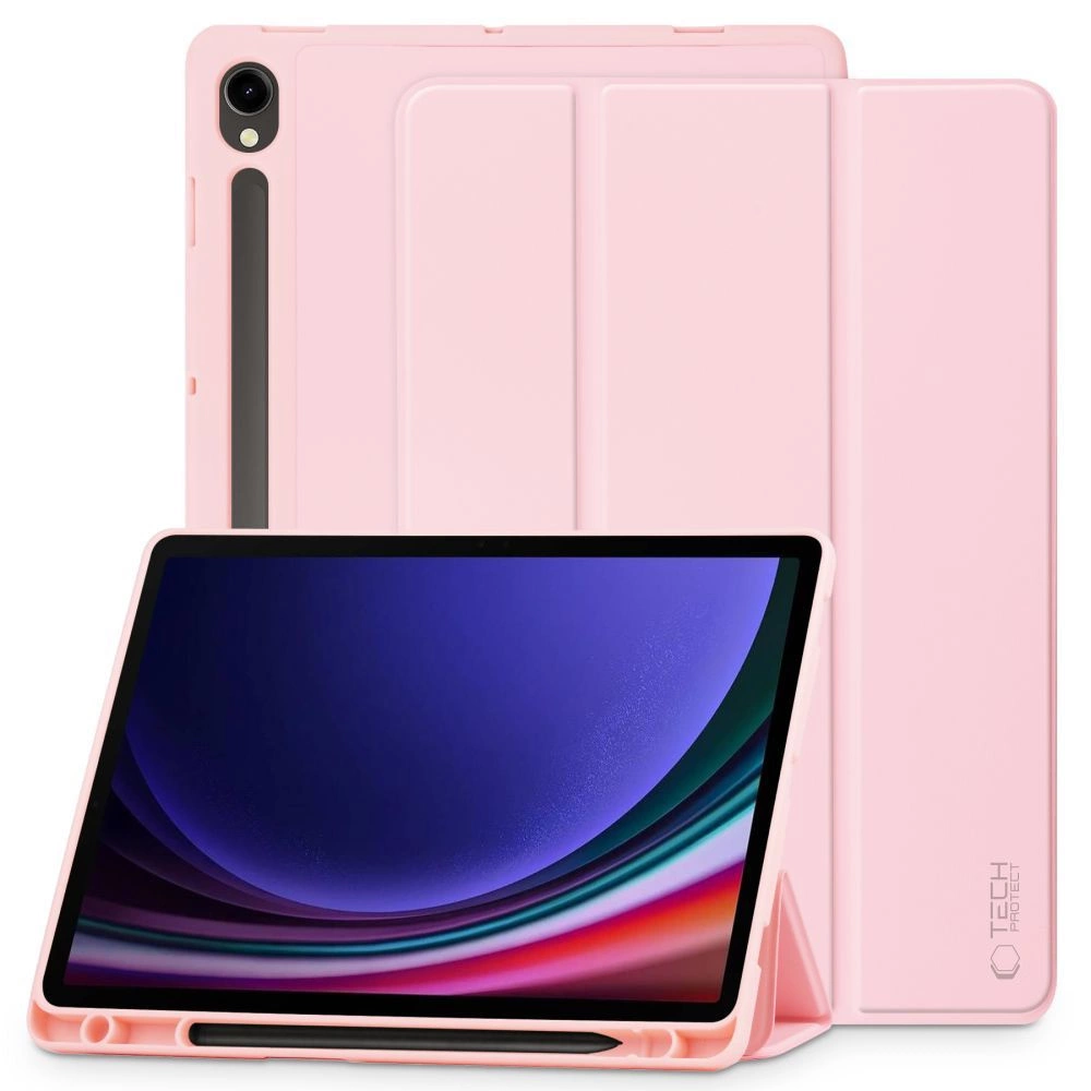 Tech-Protect SC Pen dėklas Samsung Galaxy Tab S9 FE 10.9” X510 / X516B - rožinis - Image 7