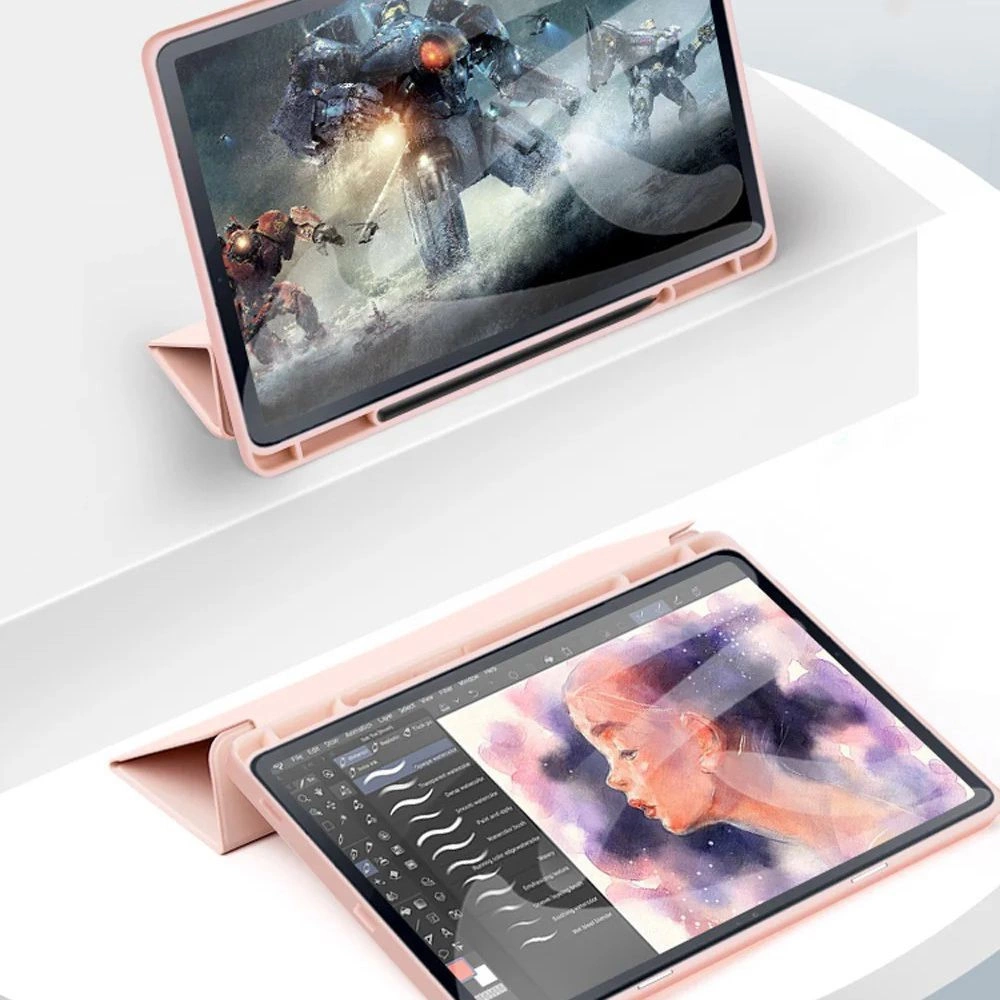 Tech-Protect SC Pen dėklas Samsung Galaxy Tab S9 FE 10.9” X510 / X516B - rožinis - Image 5