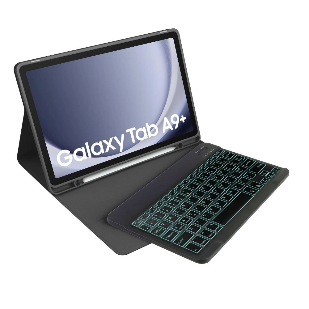Tech-Protect SC Pen + klaviatūros dėklas Samsung Galaxy Tab A9+ 11” X210 / X215 / X216 - juodas - Image 4