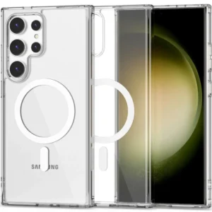 Tech-Protect FlexAir Hybrid MagSafe Case for Samsung Galaxy S24 Ultra - Clear