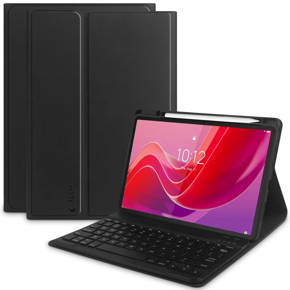 Tech-Protect SC Pen + klaviatūros dėklas Lenovo Tab M11 11” TB-330 - juodas - Image 3
