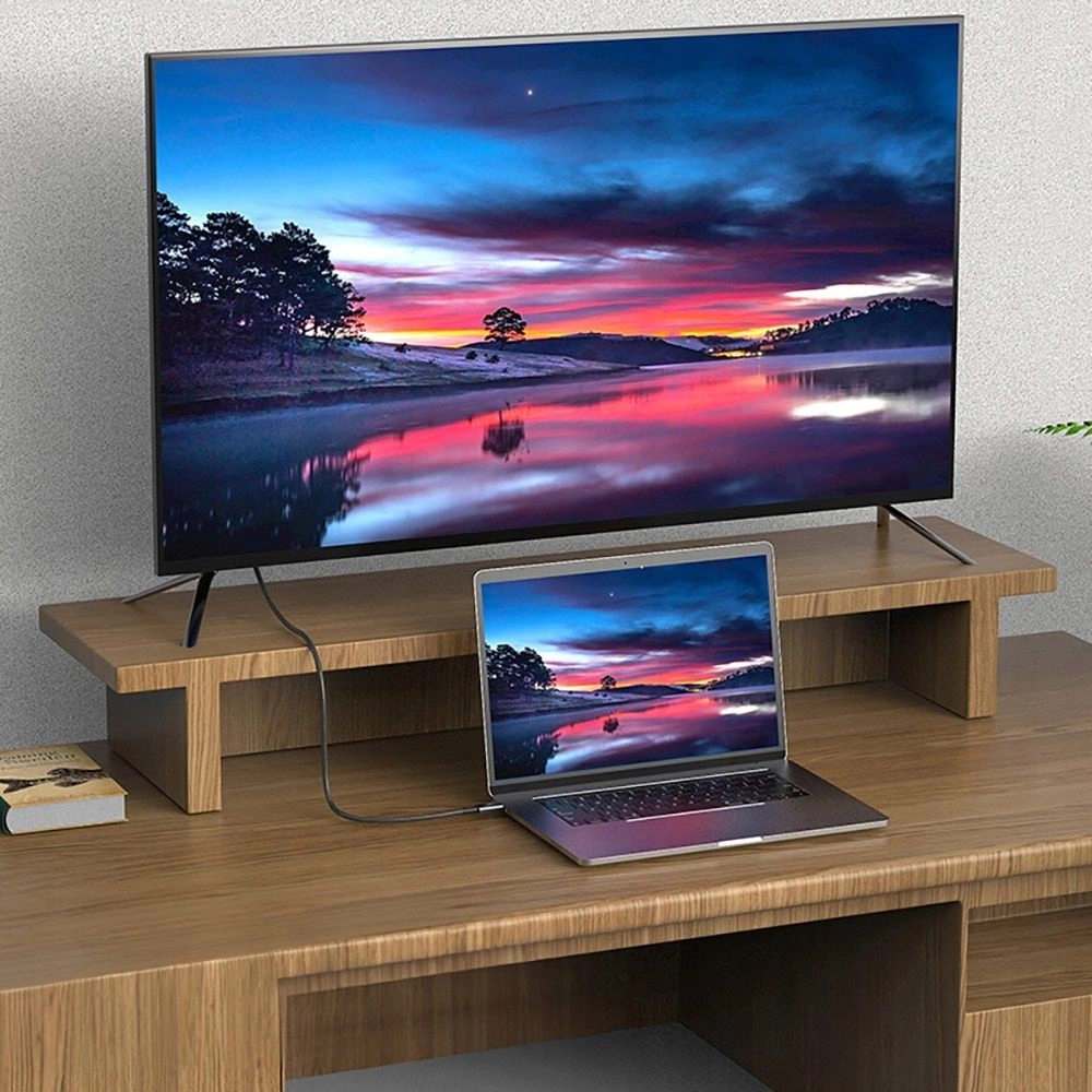 Tech-Protect UltraBoost Max USB-C 4.0 / USB-C 4.0 PD kabelis 240W 8K 40Gbps 2 m - pilkas - Image 6