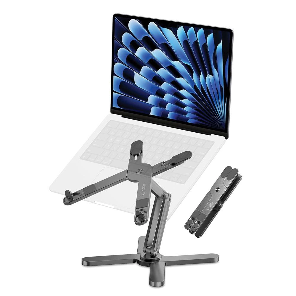 Tech-Protect ULS200 universalus stovas nešiojamiesiems iki 16” - pilkas - Image 6