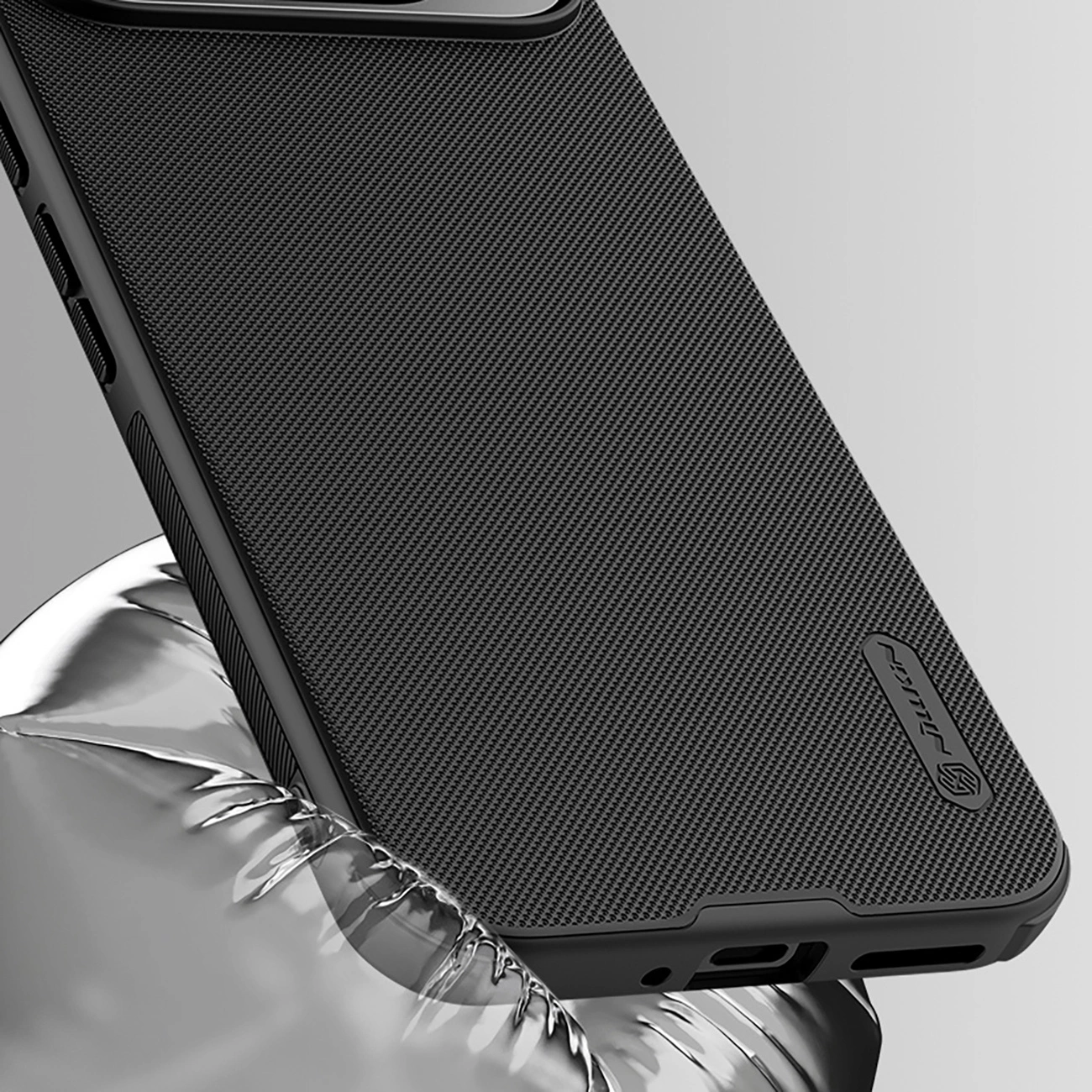 Nillkin Super Frosted Shield Pro magnetinis dėklas Google Pixel 9 - juodas - Image 7