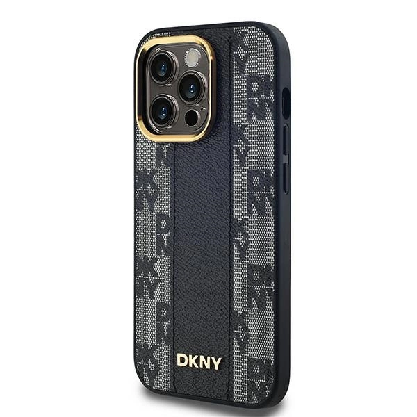DKNY odinis languotas mono modelio MagSafe dėklas iPhone 13 Pro Max - juodas - Image 2