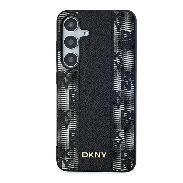 DKNY odinis languotas mono modelio MagSafe dėklas Samsung Galaxy S24+ - juodas - Image 3