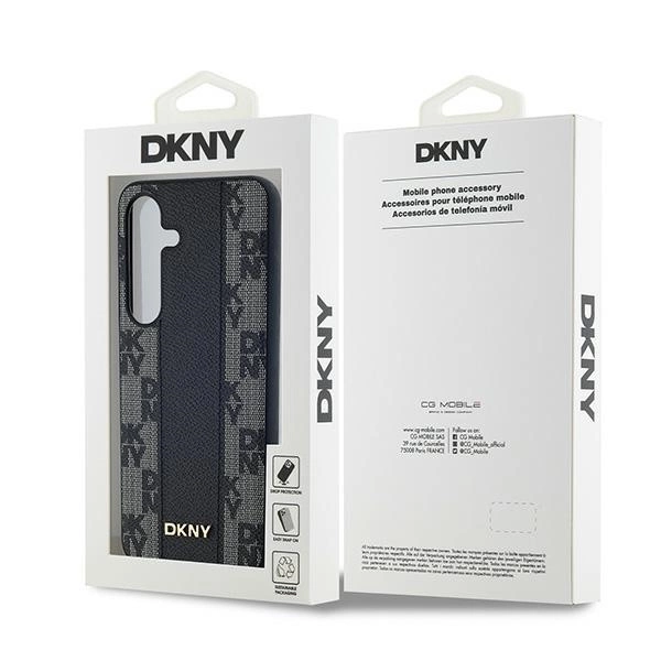 DKNY odinis languotas mono modelio MagSafe dėklas Samsung Galaxy S24+ - juodas - Image 8