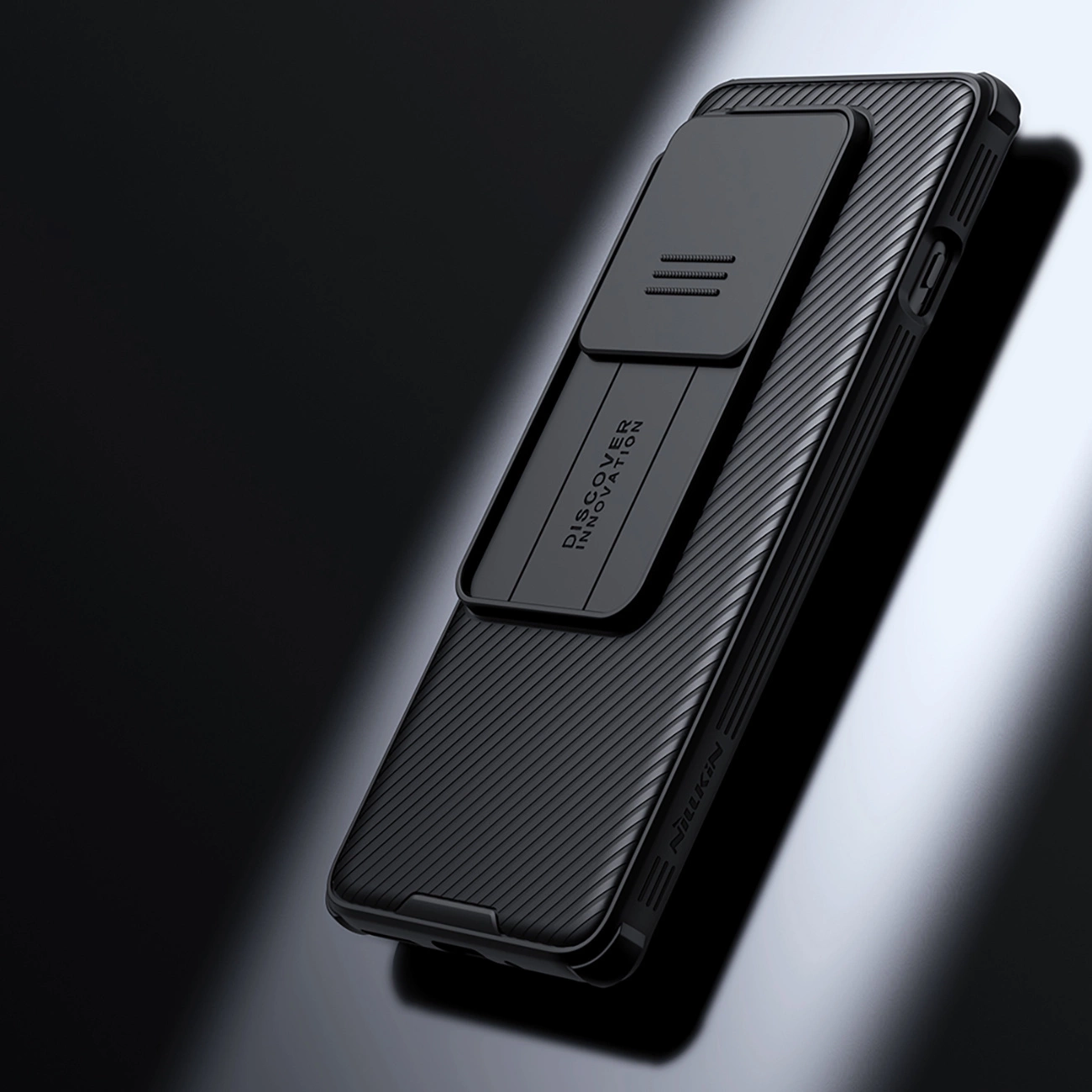 Nillkin CamShield Pro dėklas OnePlus Ace 3 / 12R - juodas - Image 10